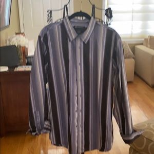 Men’s INC Shirt Multi-Color Strips